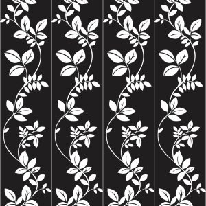 Faixa floral – 68x10cm (kit c/ 3 faixas)